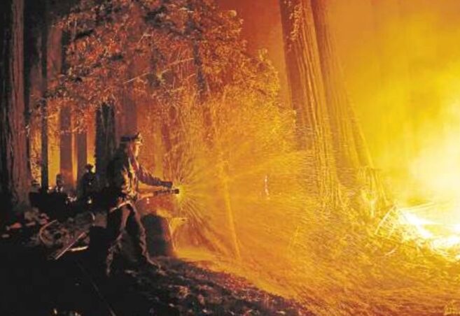 California incendio Wall Street Journal agosto 2020