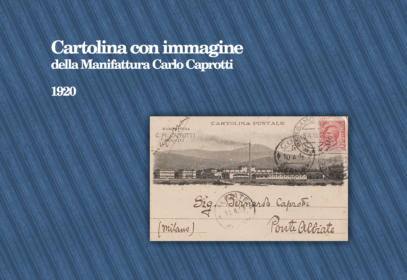 Cartolina Manifattura Caprotti