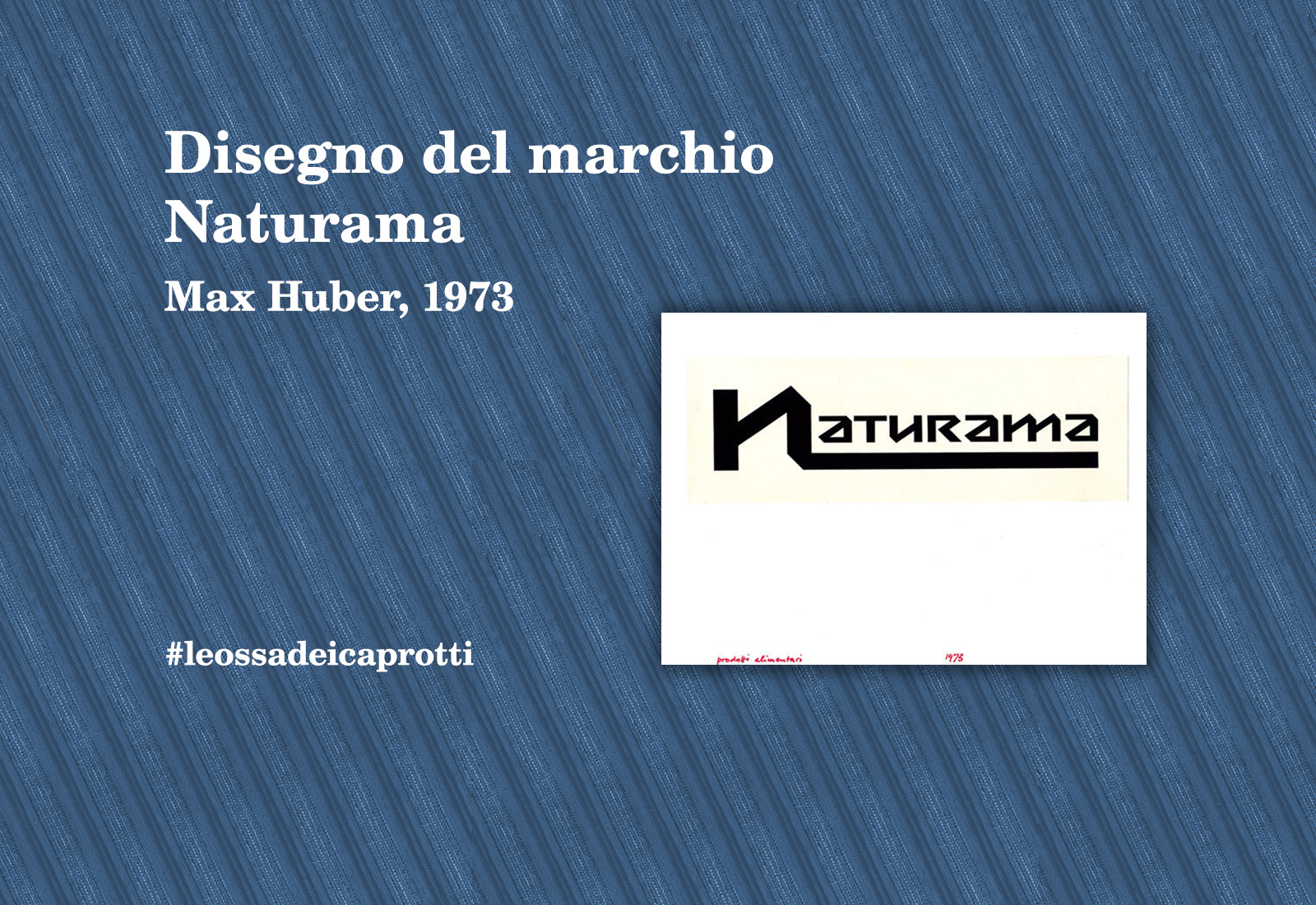 Disegno del Marchio Naturama