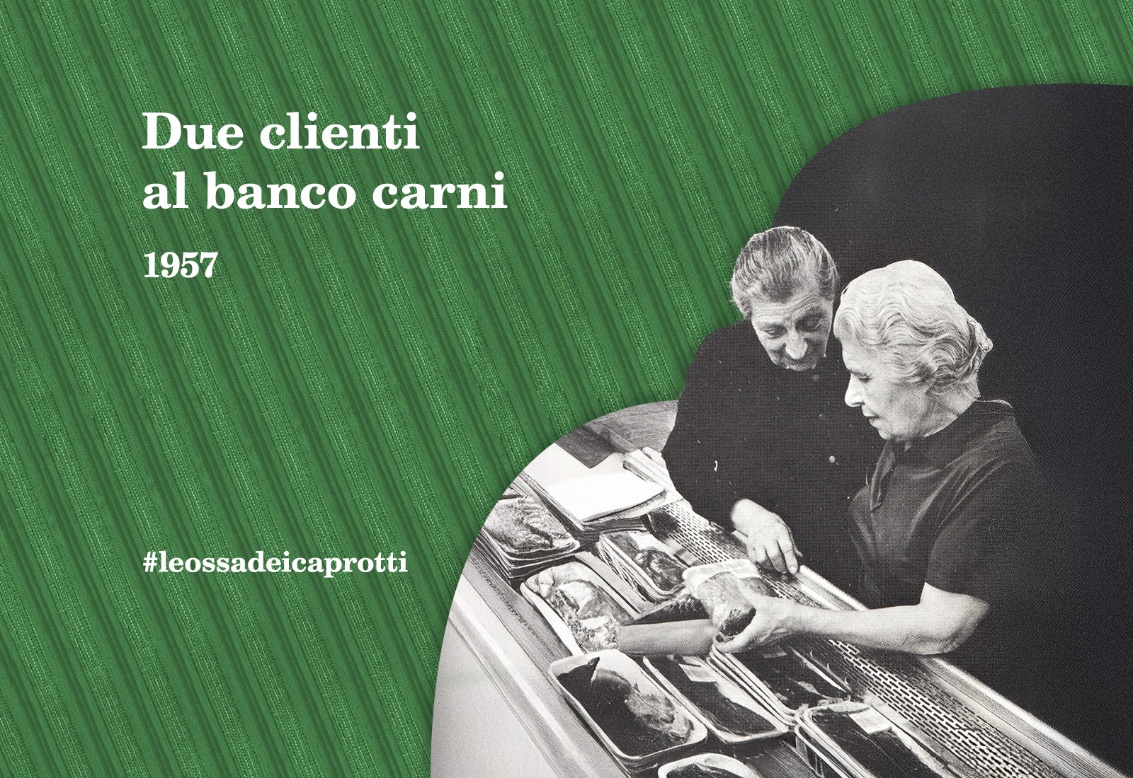 Due Clienti al banco Carni