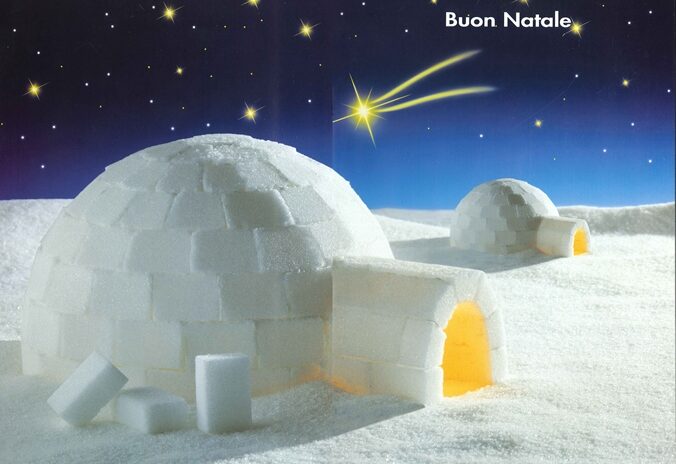 Esselunga Pubblicità Igloo di zucchero 1997