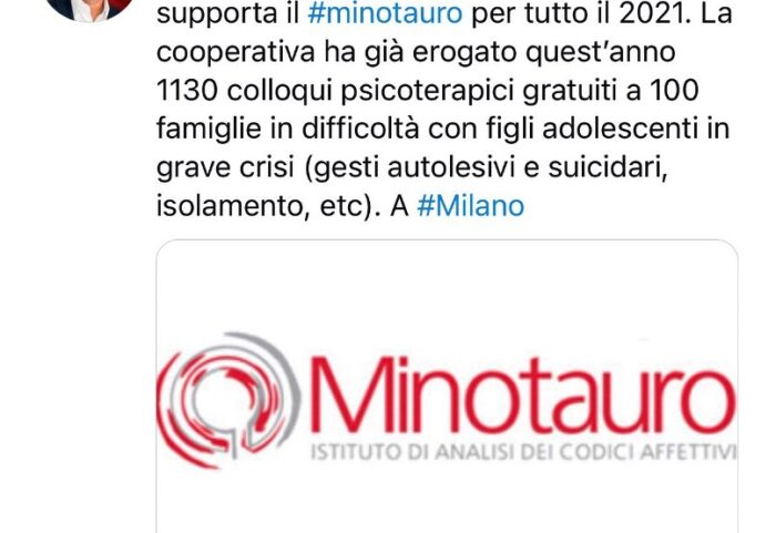 Fondazione Guido Venosta Minotauro 27 aprile 2021
