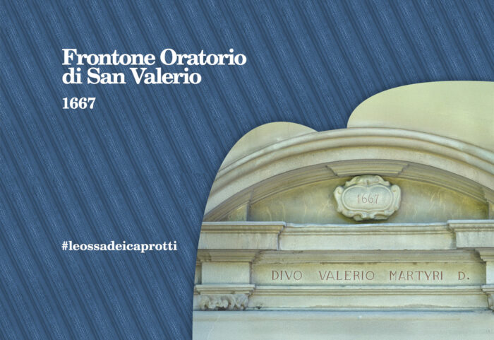 Frontone Oratorio di San Valerio, Albiate