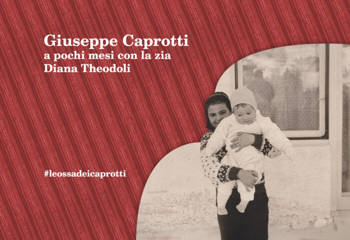 Giuseppe Caprotti a pochi mesi con la zia Diana Theodoli