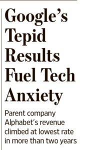 Google WSJ 26 ottobre 2022 1