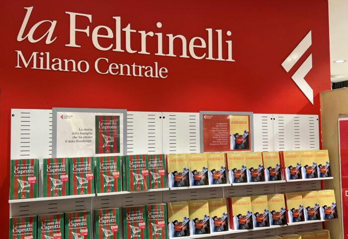 Le ossa dei Caprotti Feltrinelli Milano ottobre 2023