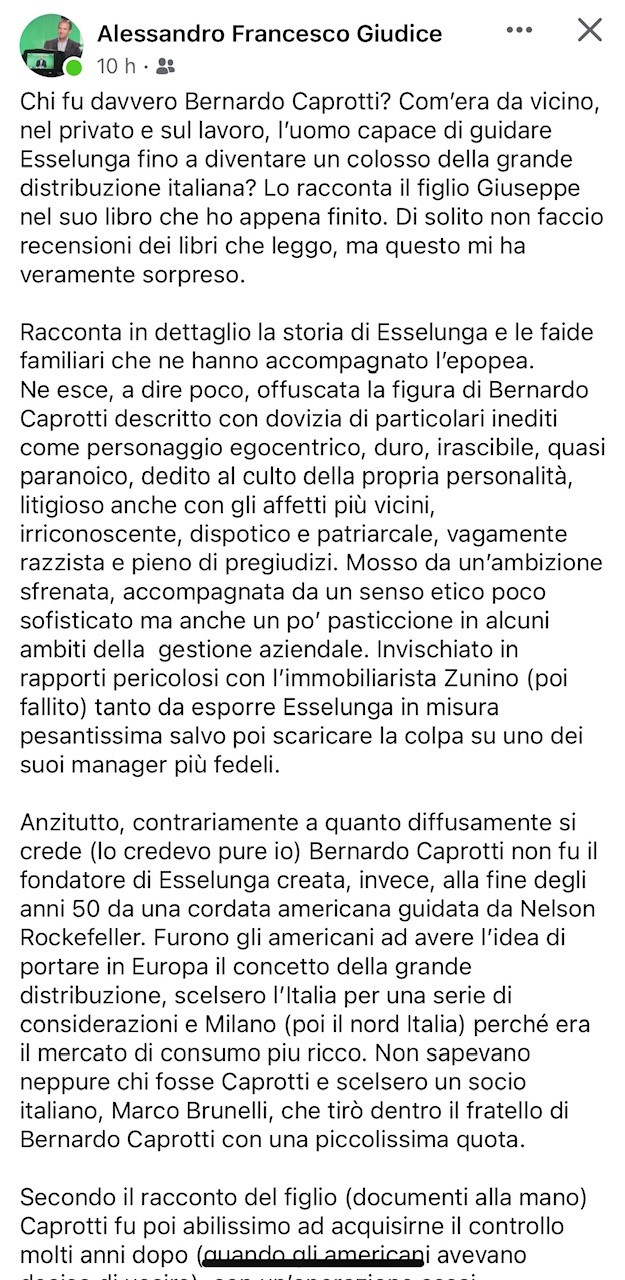 Le ossa dei Caprotti Giudice