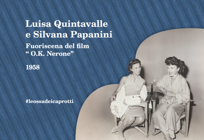 Luisa Quintavalle e Silvana Papanini
