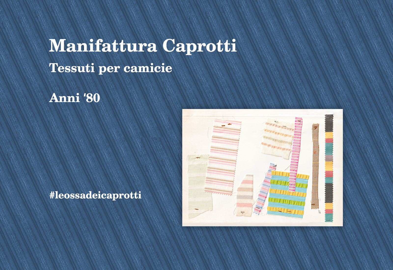Manifattura Caprotti Tessuti per Camicie