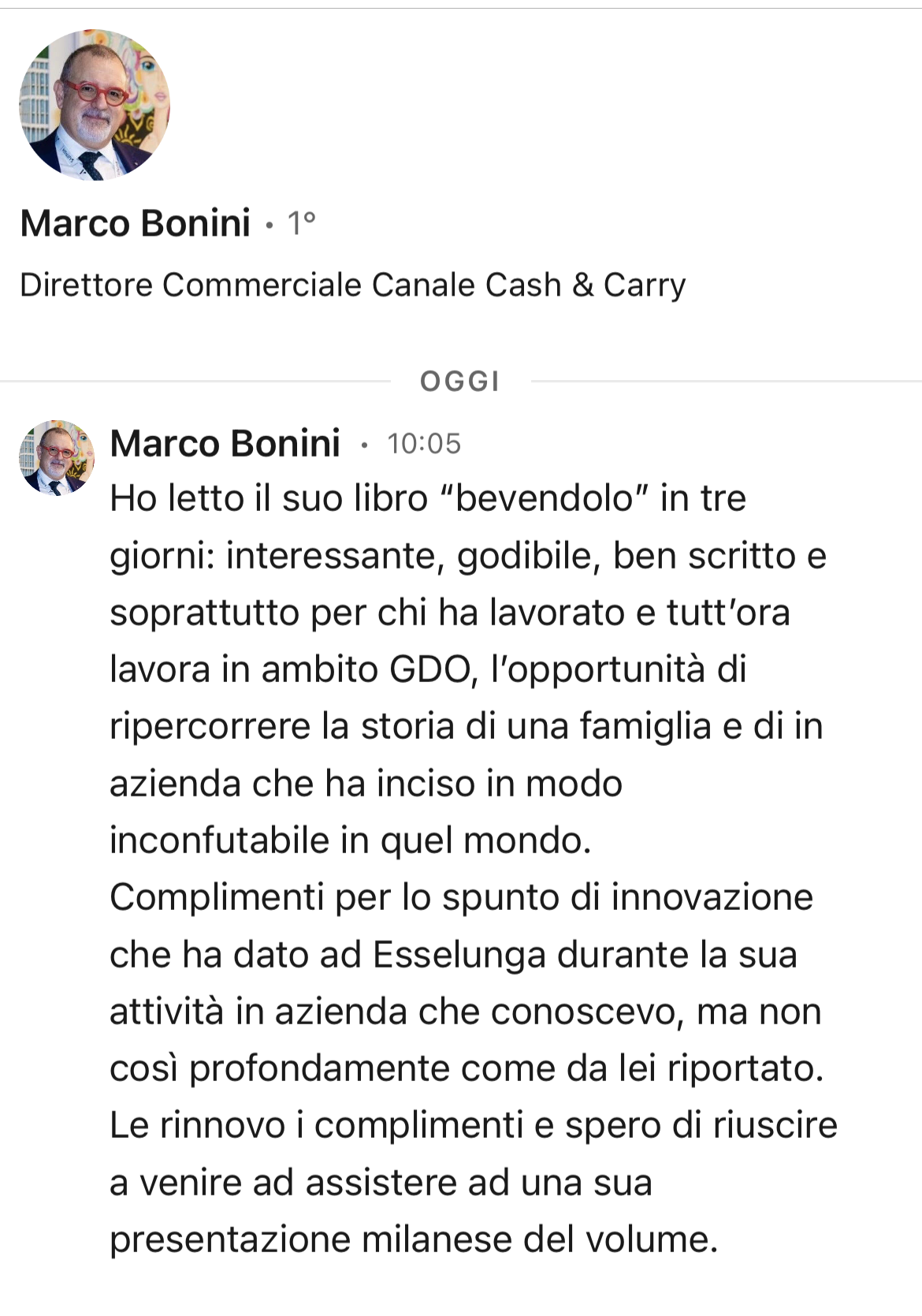 Marco Bonini su Le ossa dei Caprotti