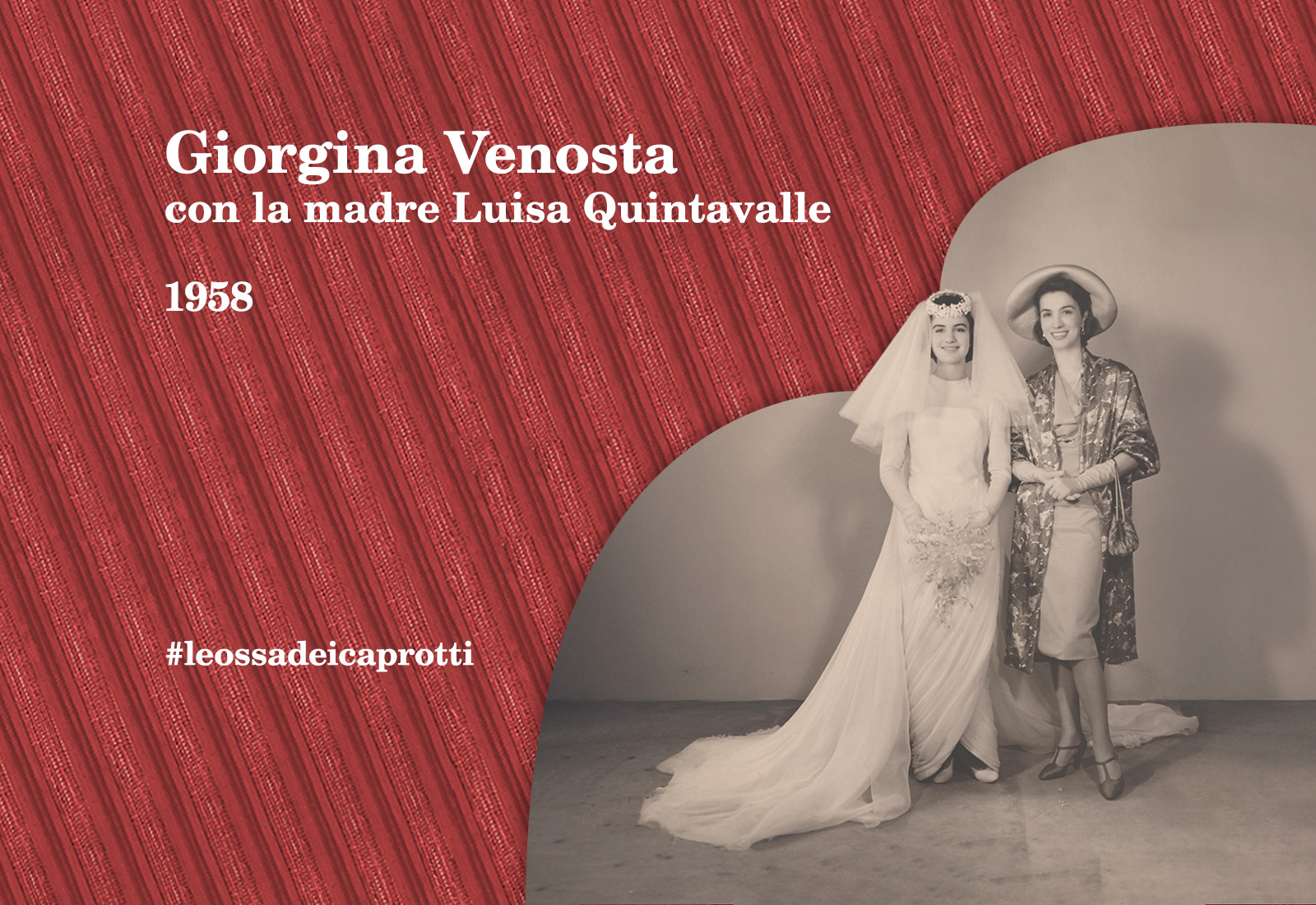 Matrimonio Giorgina Venosta con la madre Luisa Quintavalle
