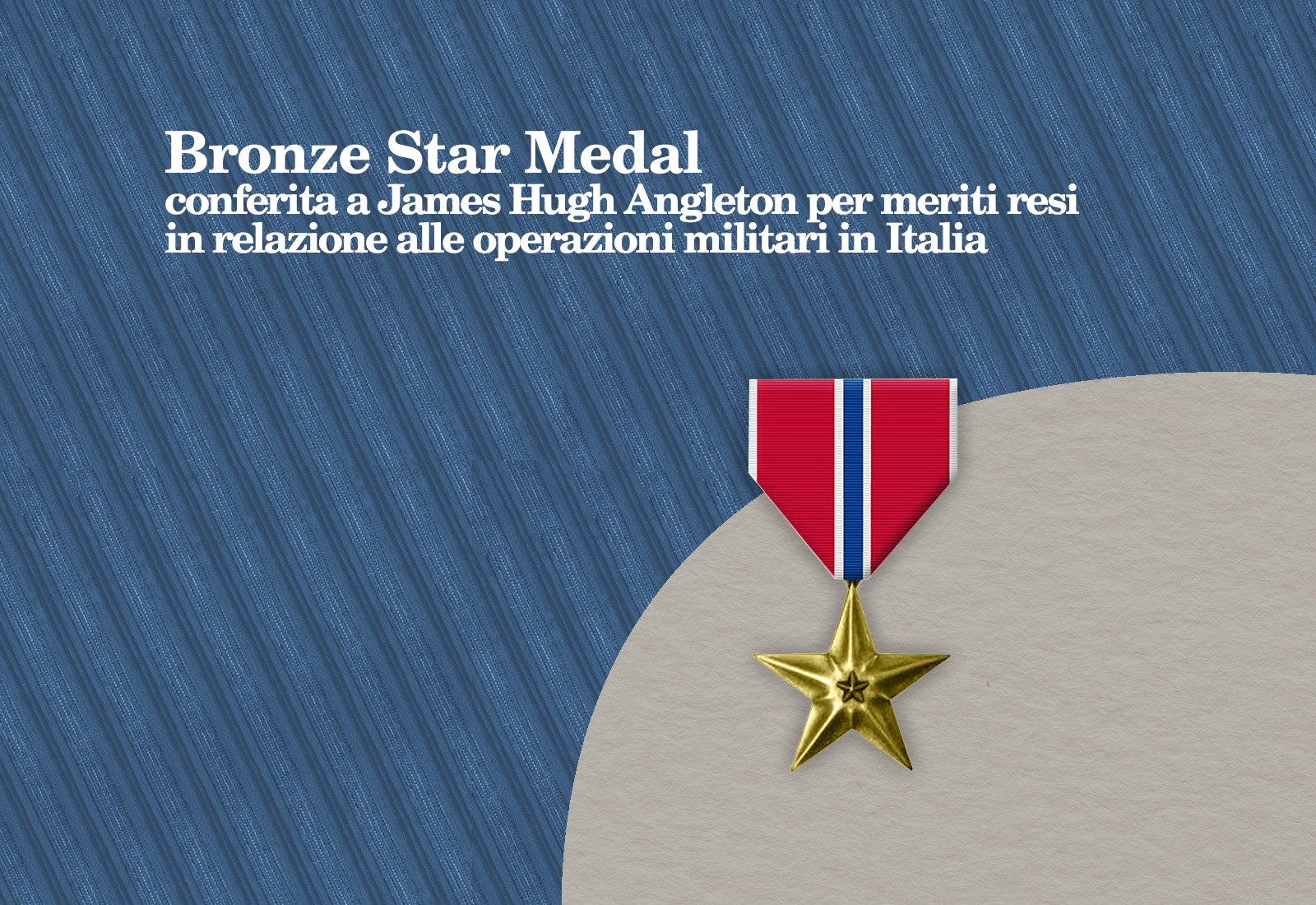 Medal Star Bronz Angleton