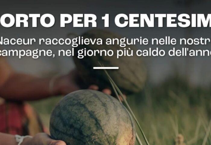 Naceur morto per un centesimo luglio 2023 cover