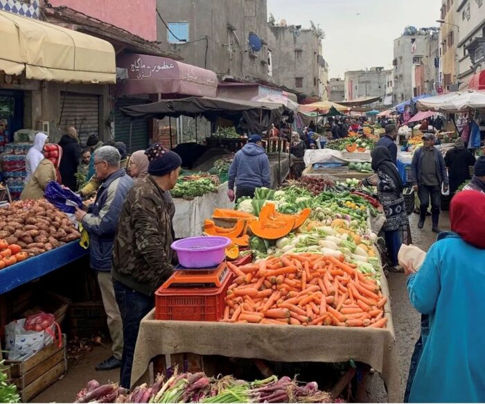 Povertà mercato Marocco