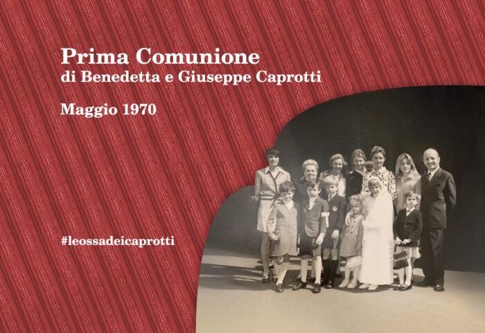 Prima Comunione Benedetta e Giuseppe Caprotti