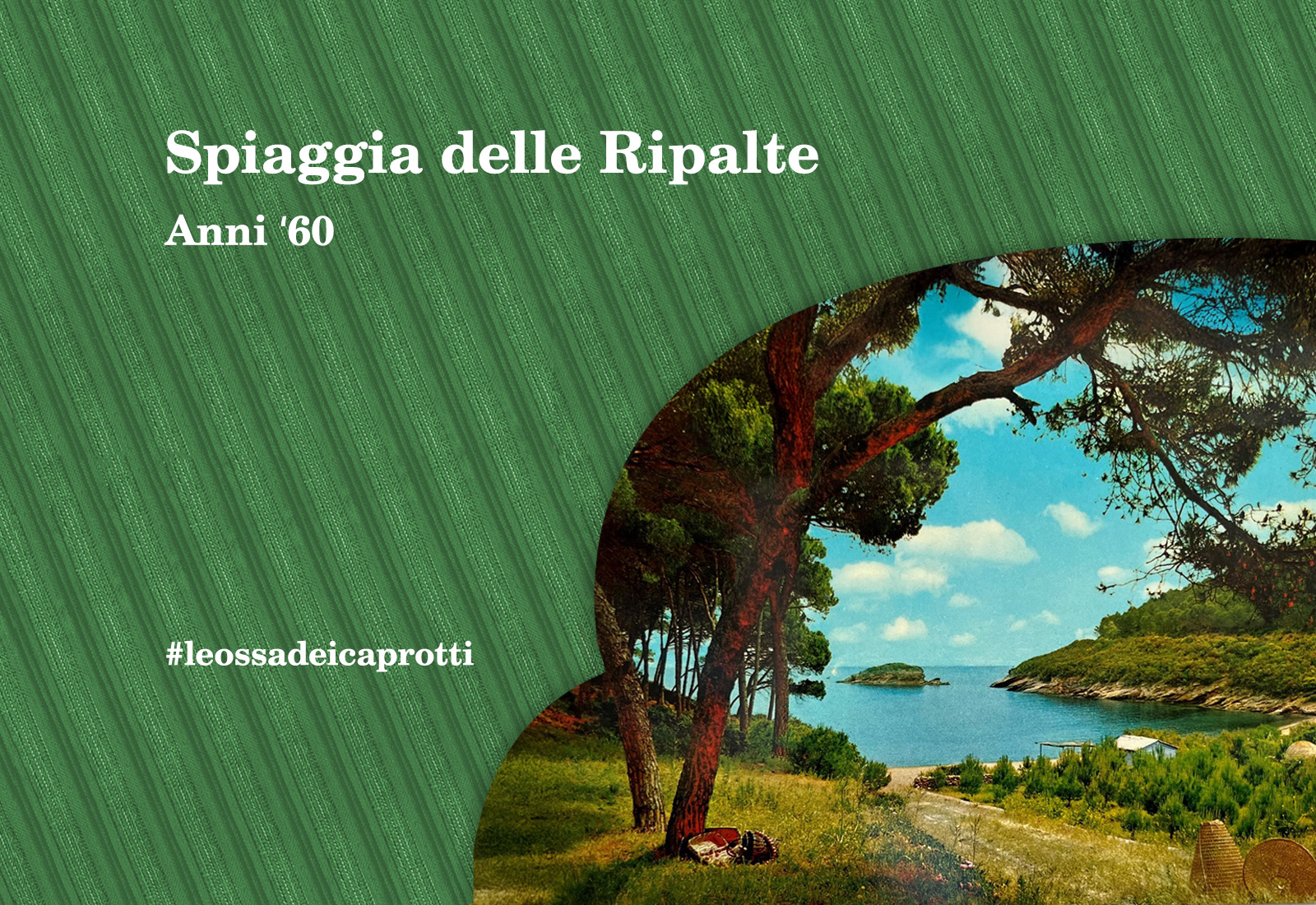 Spiaggia delle Ripalte anni 60
