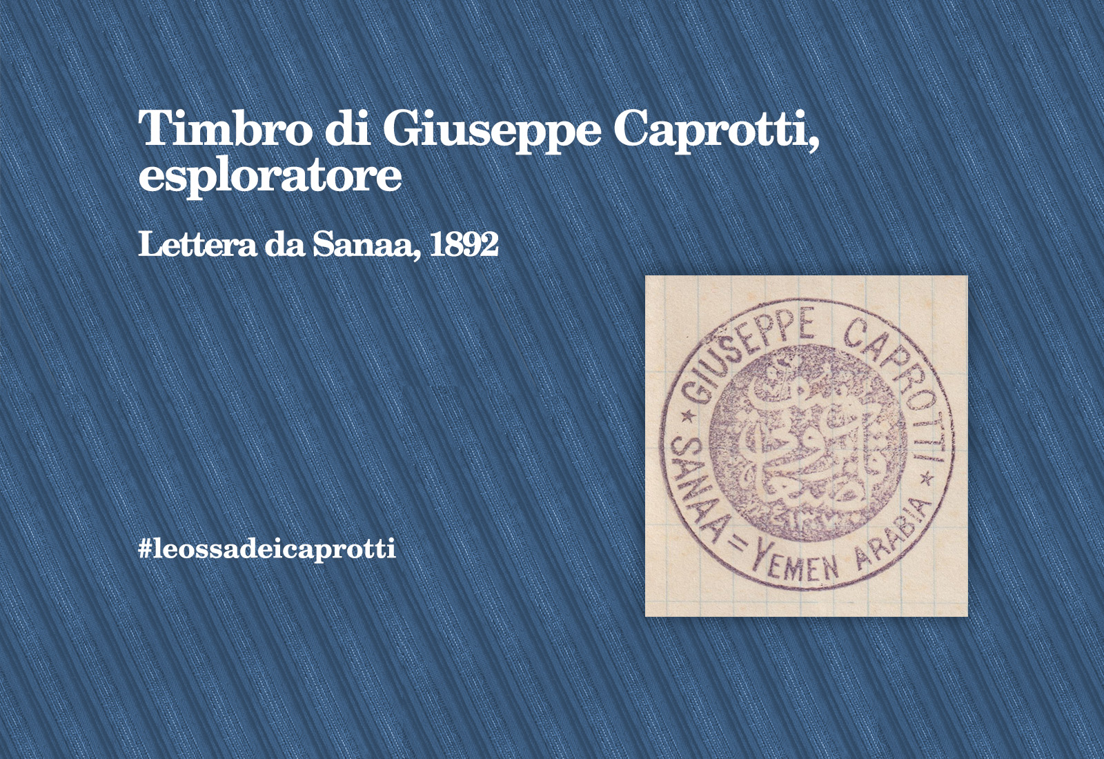 Timbro di Giuseppe Caprotti_cover