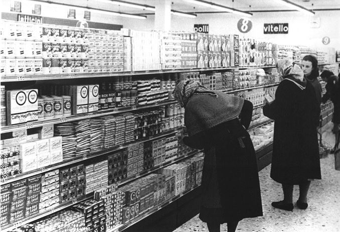 esselunga scaffali anni 60