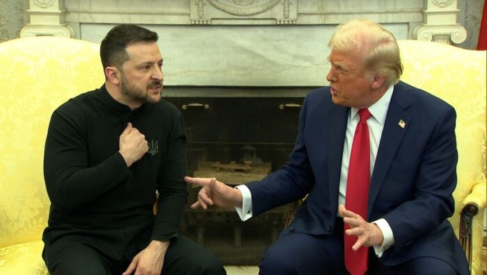 zelensky trump 28 febbraio 2025