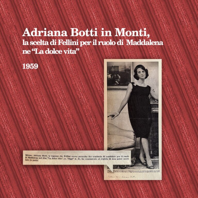 Adriana Botti in Monti Maddalena Fellini quadrata