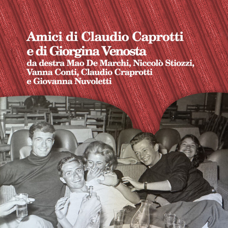 Amici di Claudio Caprotti_ da sinistra Mao De Marchi, Niccolò Stiozzi, Vanna Conti, Claudio Caprotti e Giovanna Nuvoletti
