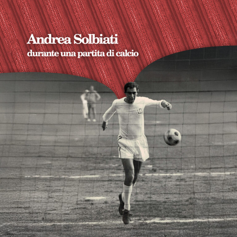 Andrea Solbiati durante una partita di calcio