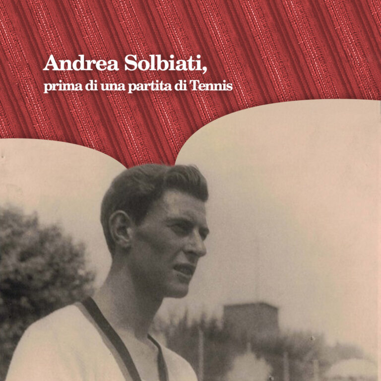 Andrea Solbiati pronto per una partita di tennis