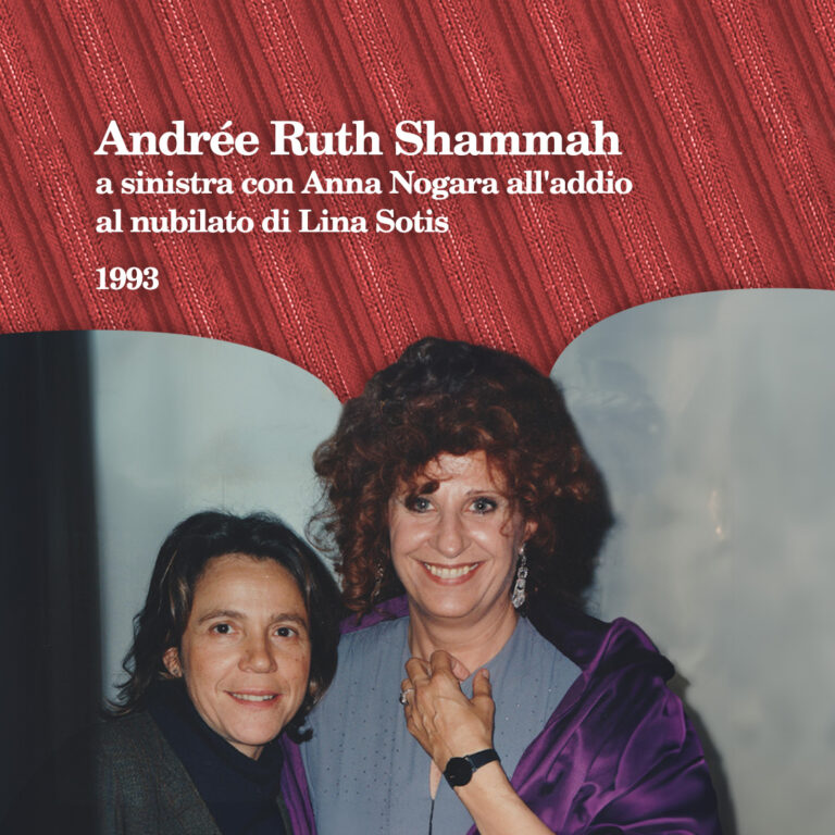 Andree Ruth Shammah a sinistra e Anna Nogara 1993