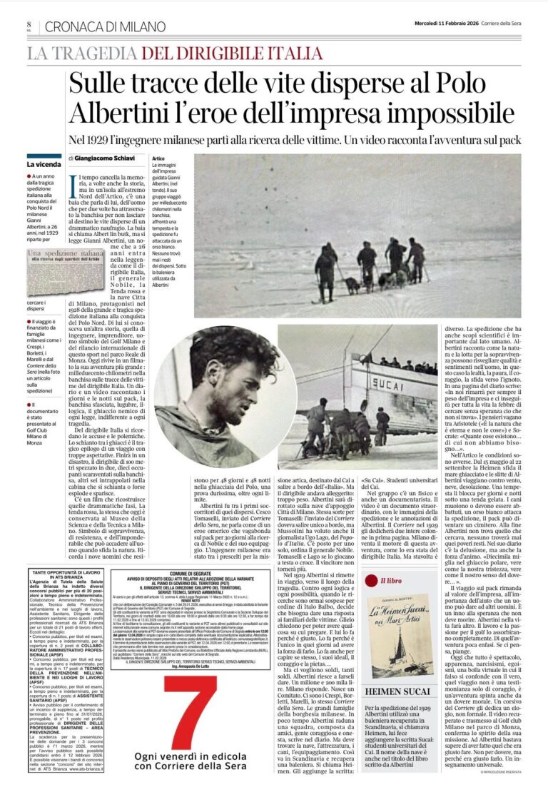 Articolo Corriere della Sera_ Gianni Albertini,2026