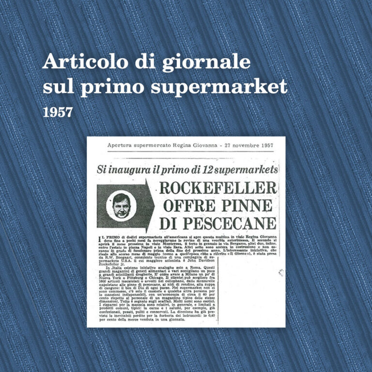 The opening of Viale Regina Giovanna: the announcement