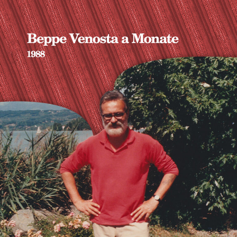 Beppe Venosta a Monate, maggio 1988