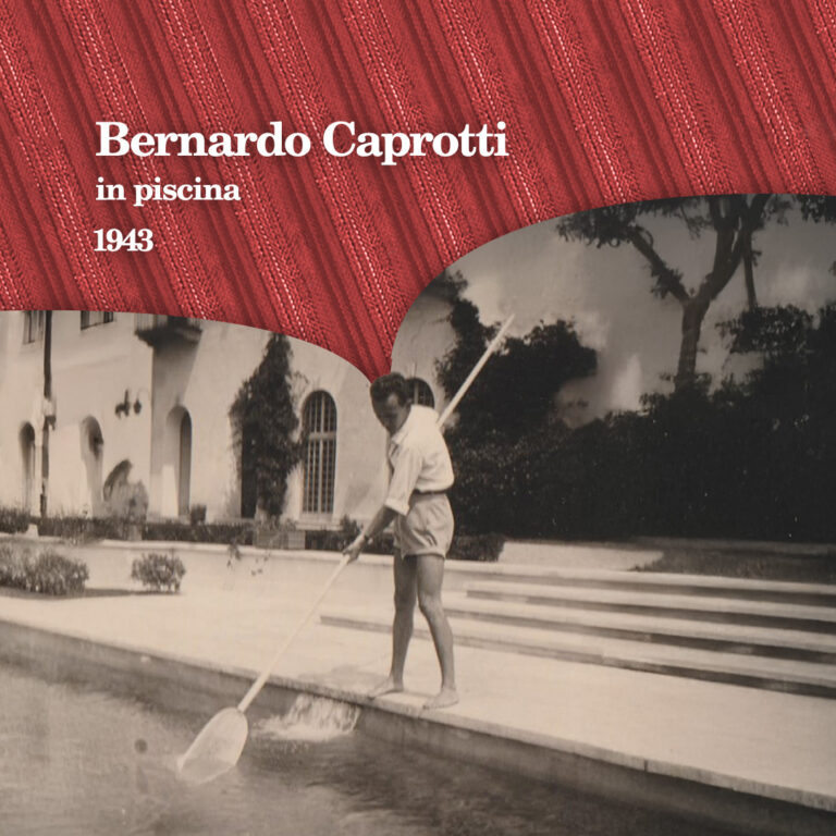 Bernardo Caprotti in piscina, 1943