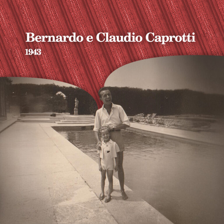 Bernardo e Claudio Caprotti, 1943