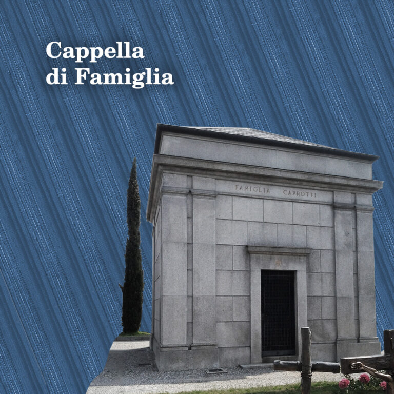 I Caprotti e il loro riposo: la cappella di famiglia, Cimitero di Albiate, 1928 – 1929