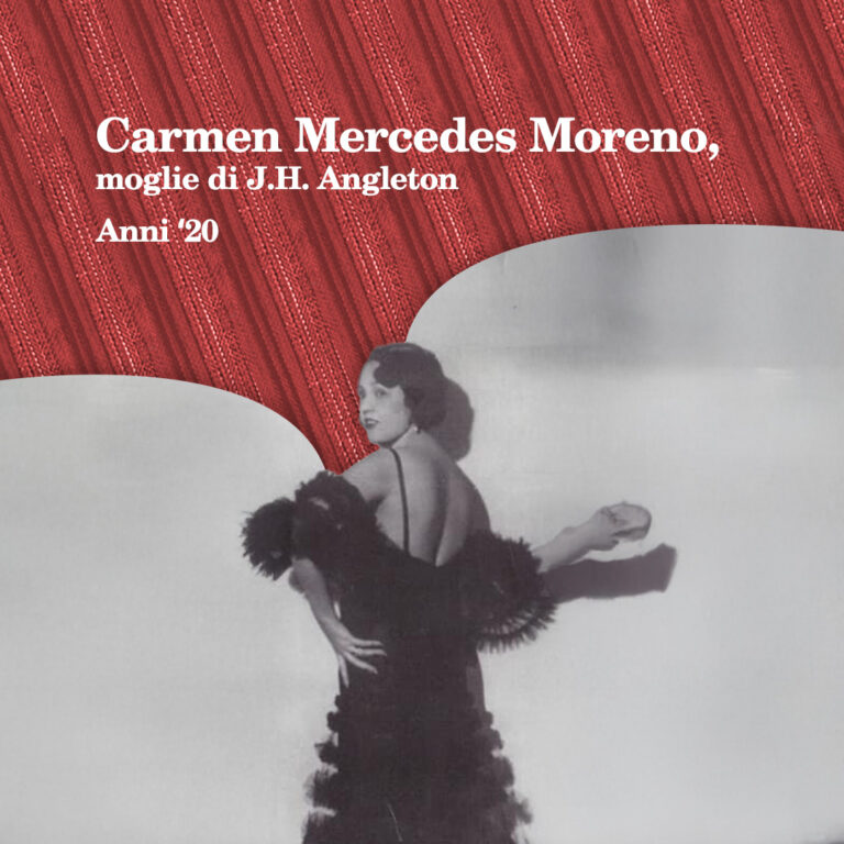 Carmen Mercedes Moreno, moglie di J.H. Angleton