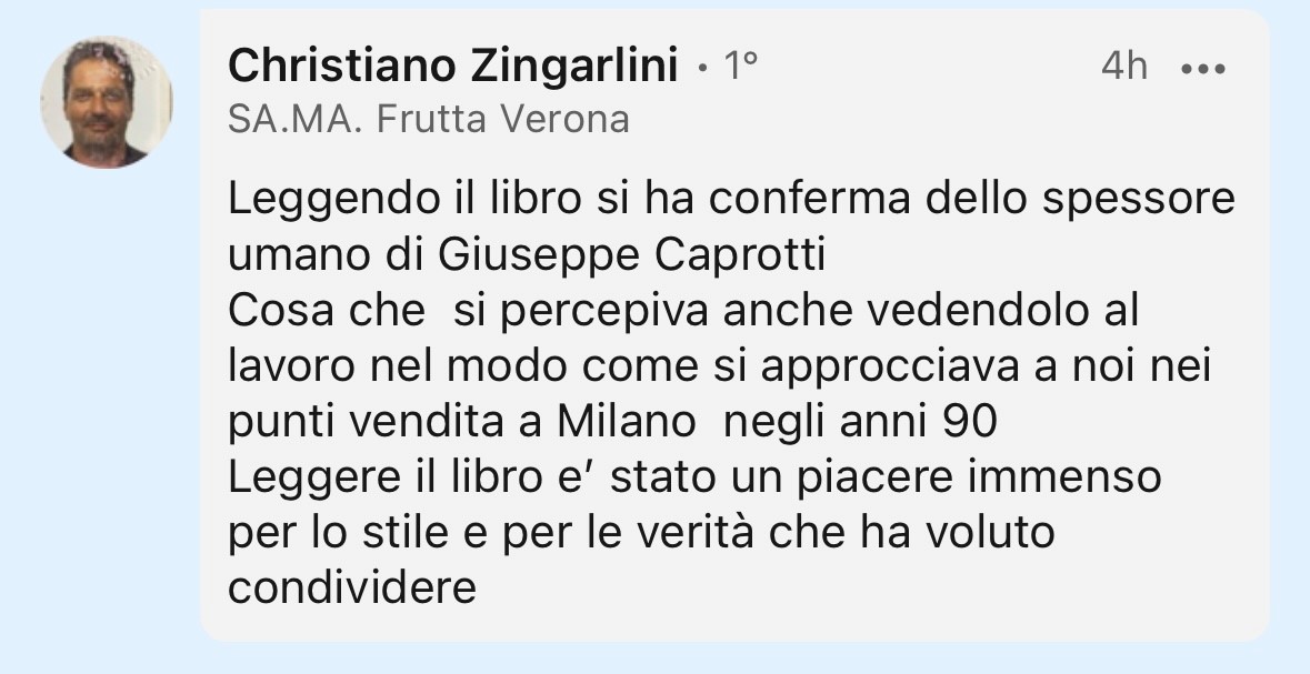 Christiano Zingarlini su le ossa dei Caprotti
