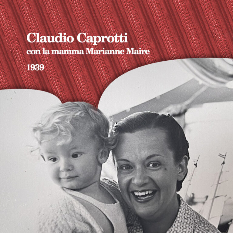 Claudio con la mamma Marianne_1939
