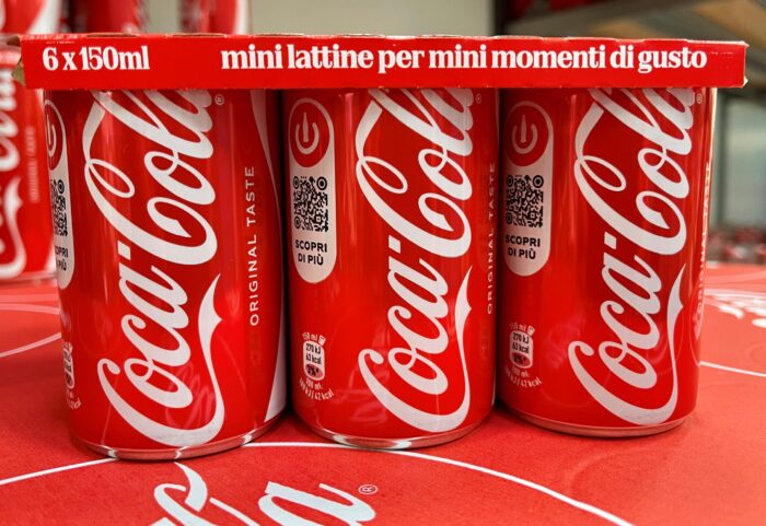 Coca- Cola mini lattine cover