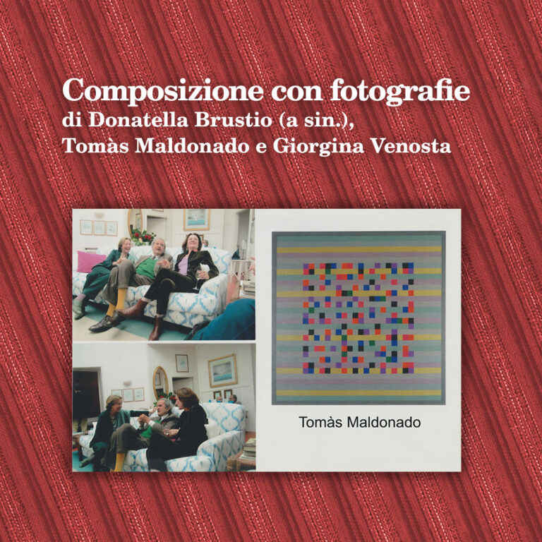 Composizione con fotografie di Donatella Brustio, Tomàs Maldonado e Giorgina Venosta