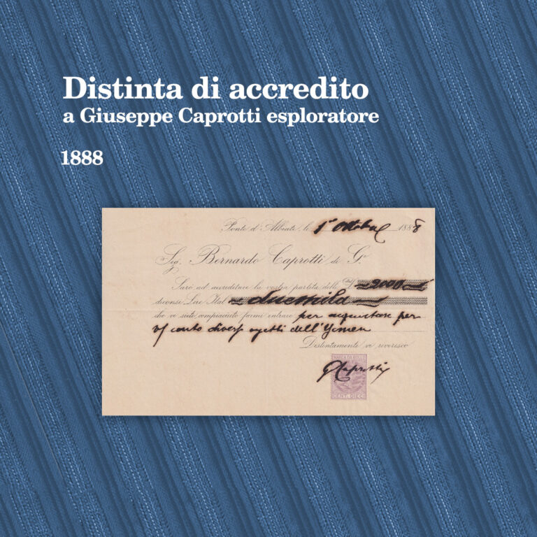 Distinta di accredito