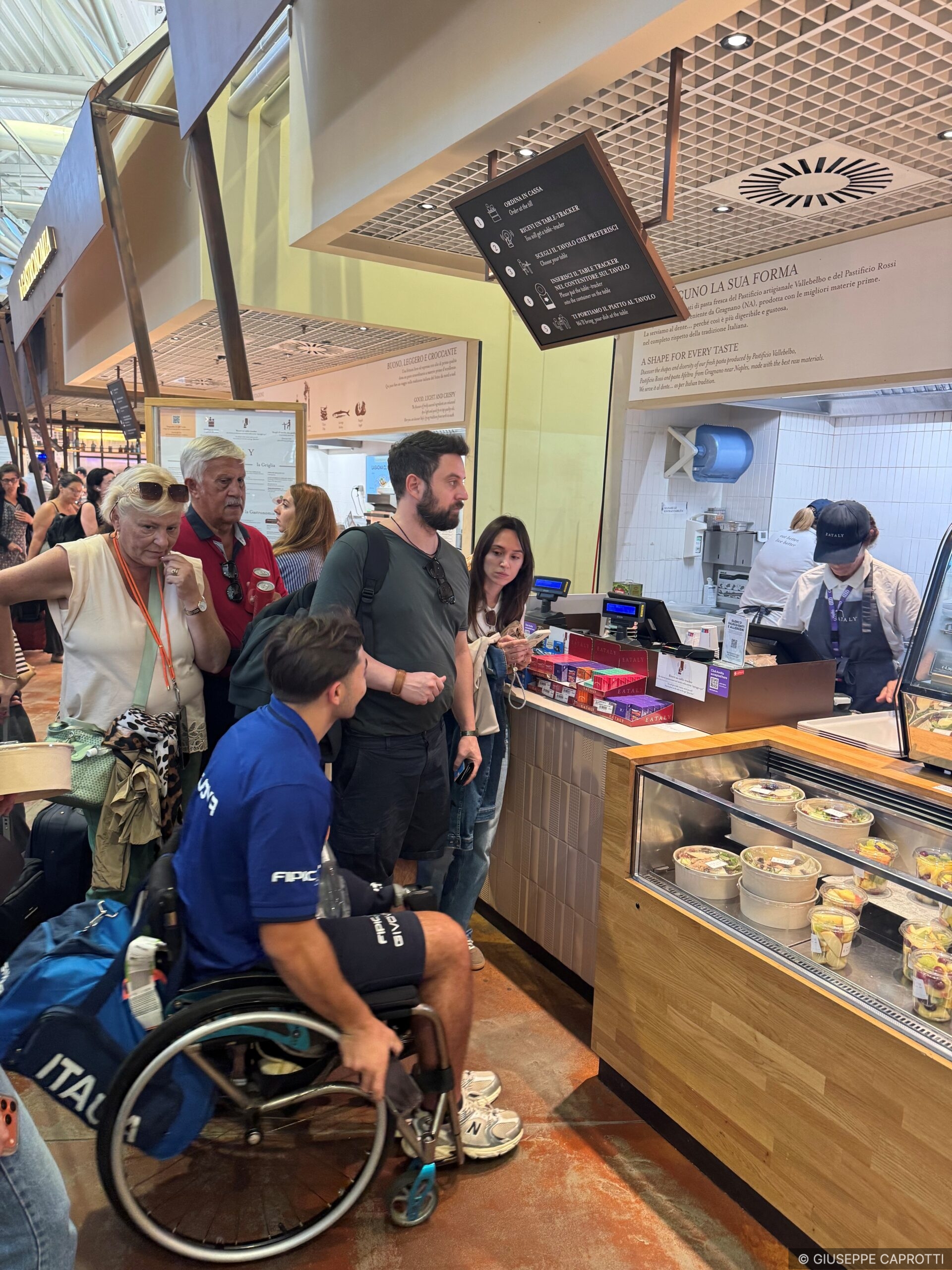 Eataly coda alla cassa