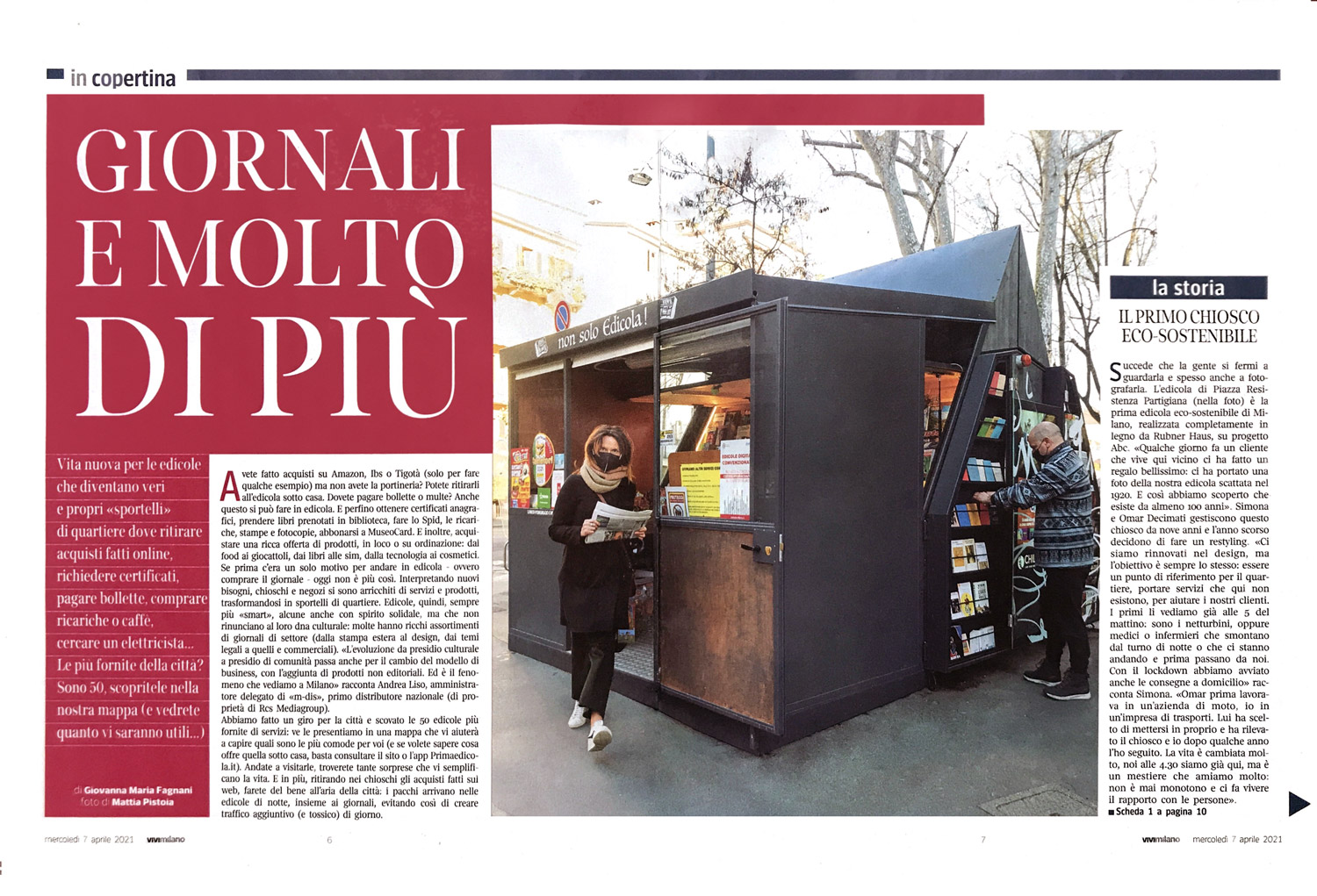 Giornali e molto di più - La prima edicola eco-sostenibile