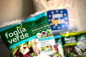 Eurospin buste foglia verde