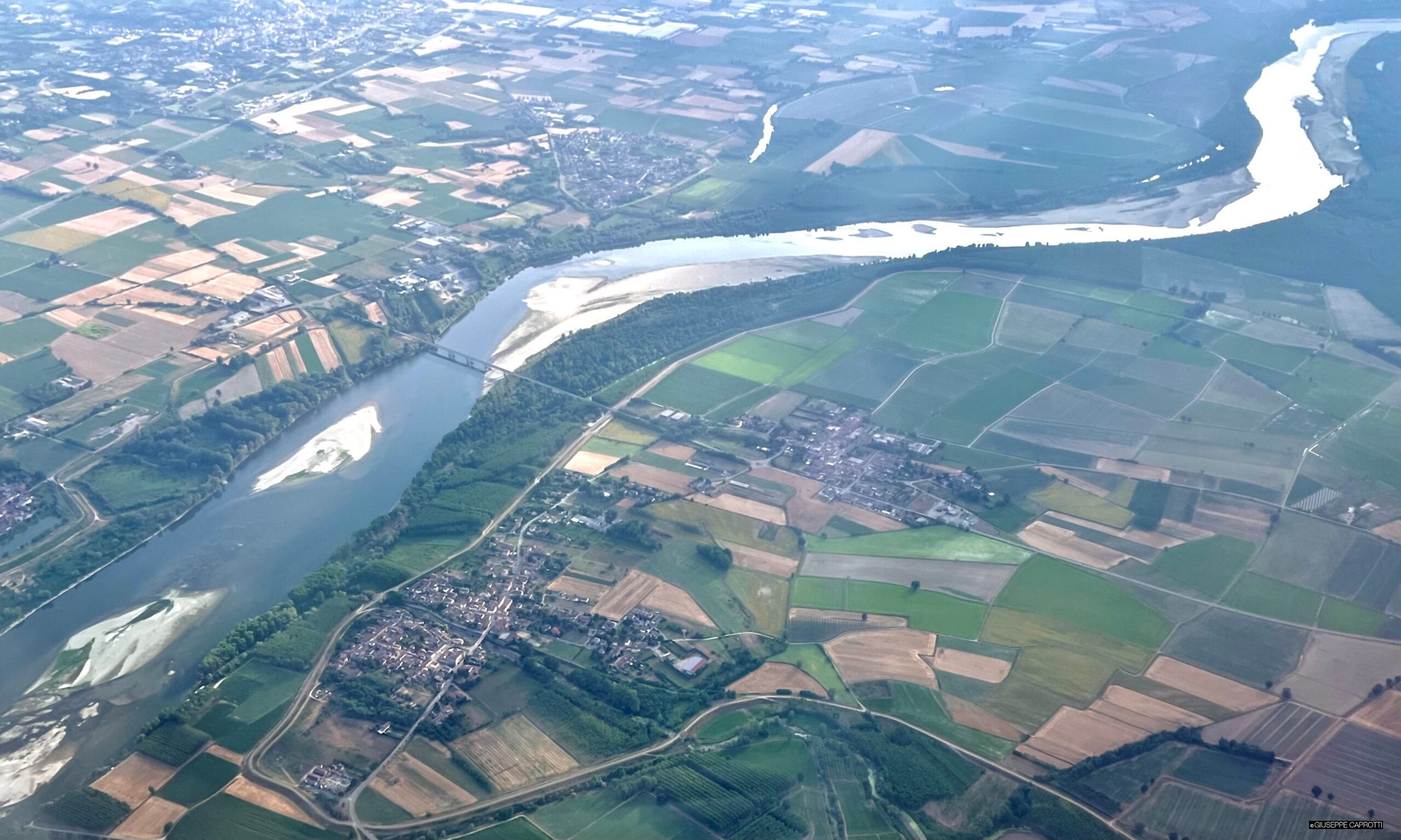 Fiume Po 19 giugno 2022