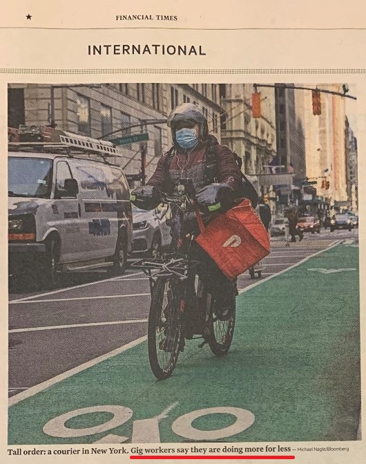 Gig Economy FT 4 january 2021