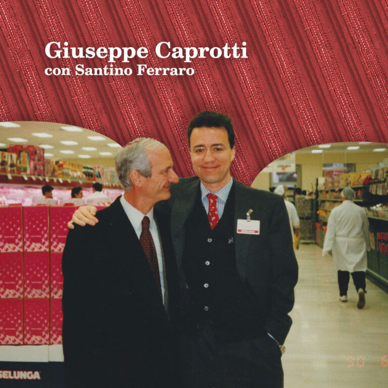 Giuseppe Caprotti con Santino Ferraro