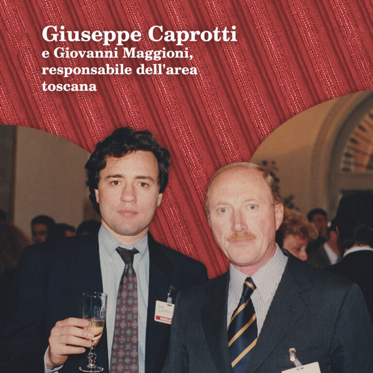 Giuseppe Caprotti e Giovanni Maggioni Responsabile dell'area toscana