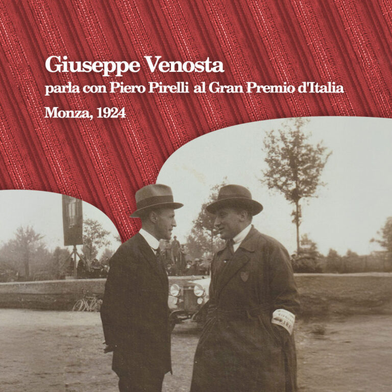 Giuseppe-Venosta-parla-con-Piero-Pirelli,-Gran-Premio-d'Italia,-Monza,-1924_