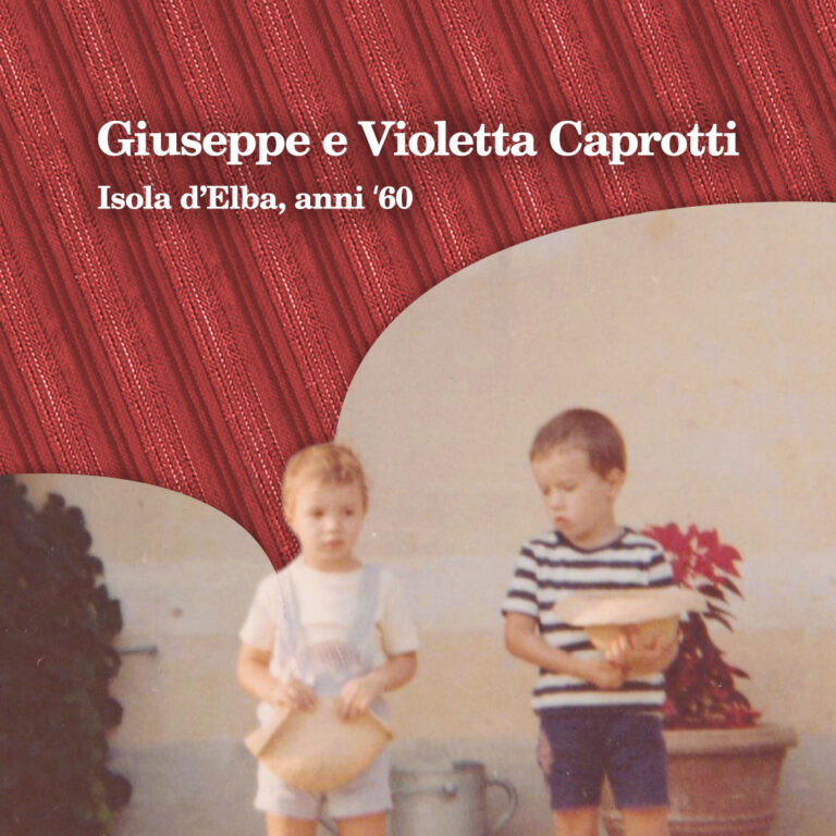 Giuseppe e Violetta Caprotti all'Elba, anni '60_