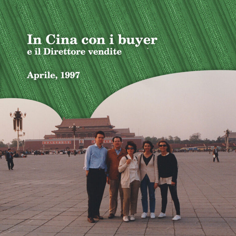 In Cina con i buyer e il Direttore vendite